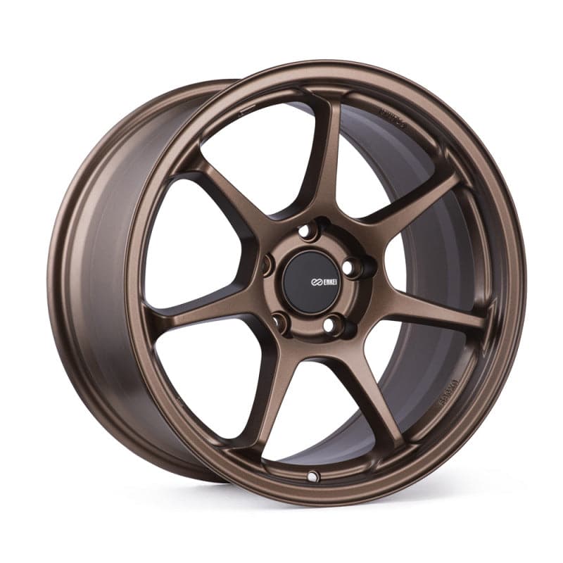 Rueda Enkei TS-7 18x9,5 5x120 45 mm con compensación y diámetro de 72,6 mm, color bronce mate