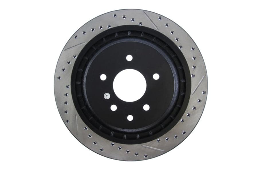 SportStop Slotted & Drilled Rear Left Rotor