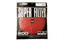 2 Layer Wet 200mm Red Replacement Filter Element