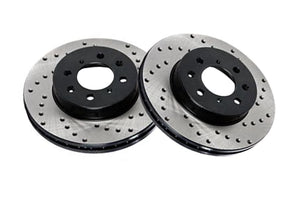 StopTech 2009-2019 Nissan 370Z SportStop Rotor delantero derecho perforado (st128.42100R)