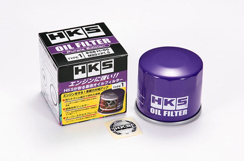 FILTRO DE ACEITE HKS MORADO TIPO 7 65MM-H66 UNF