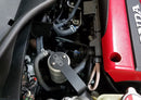 J&amp;L 17-19 Honda Civic Type R Separador de aceite del lado del pasajero 3.0 - Anodizado transparente