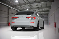 Rally Armor 2022 Honda Civic (Incl. Si/Sport/Touring) UR Black Mud Flap w/ White Logo