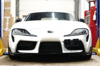 Towtag License Plate Relocation Kit Installed in Toyota Supra A90