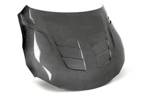 TSII-Style Double Sided Carbon Fiber Hood