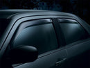 WeatherTech 12-14 Subaru Impreza / 13+ XV Crosstrek Front & Rear Side Window Deflectors - Dark Smoke
