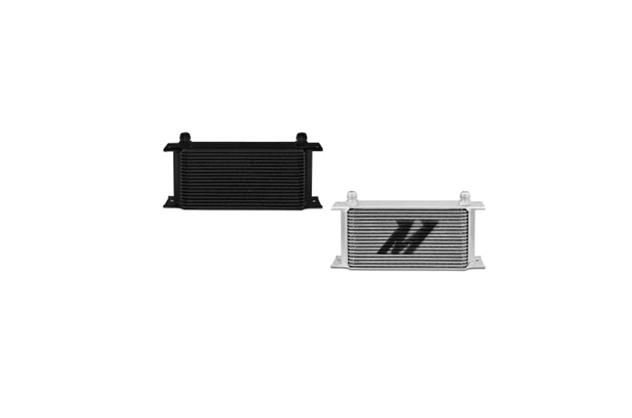 Thermostatic Oil Cooler Kit (Black and Silver)