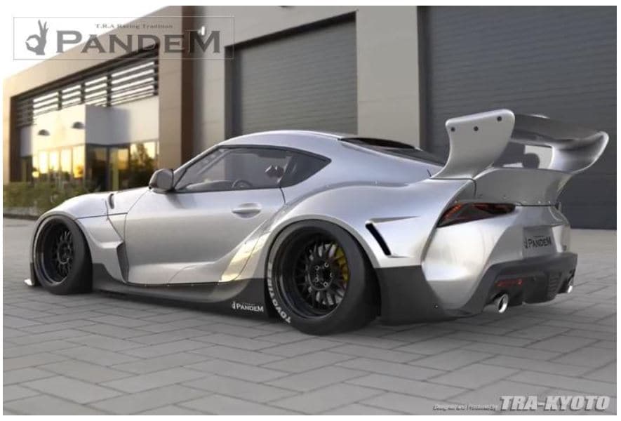 Toyota Supra A90 Pandem RB Complete Wide Body Aero Kit w/ Wing
