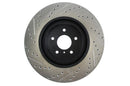 SportStop Slotted & Drilled Front Left Rotor