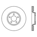 StopTech Power Slot 07-09 Mazdaspeed3 Rotor delantero izquierdo ranurado