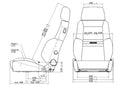 Recaro Expert S Seat | Black Avus/Black Avus