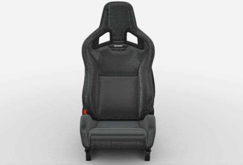 Asiento de pasajero Recaro Sportster CS | Vinilo negro/Vinilo negro (rec410.00.2132)