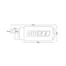 DeatschWerks 255 LPH In-Tank Fuel Pump w/Kit for 94-01 Integra | 02-07 RSX | 92-10 Civic | 01-09 S2000