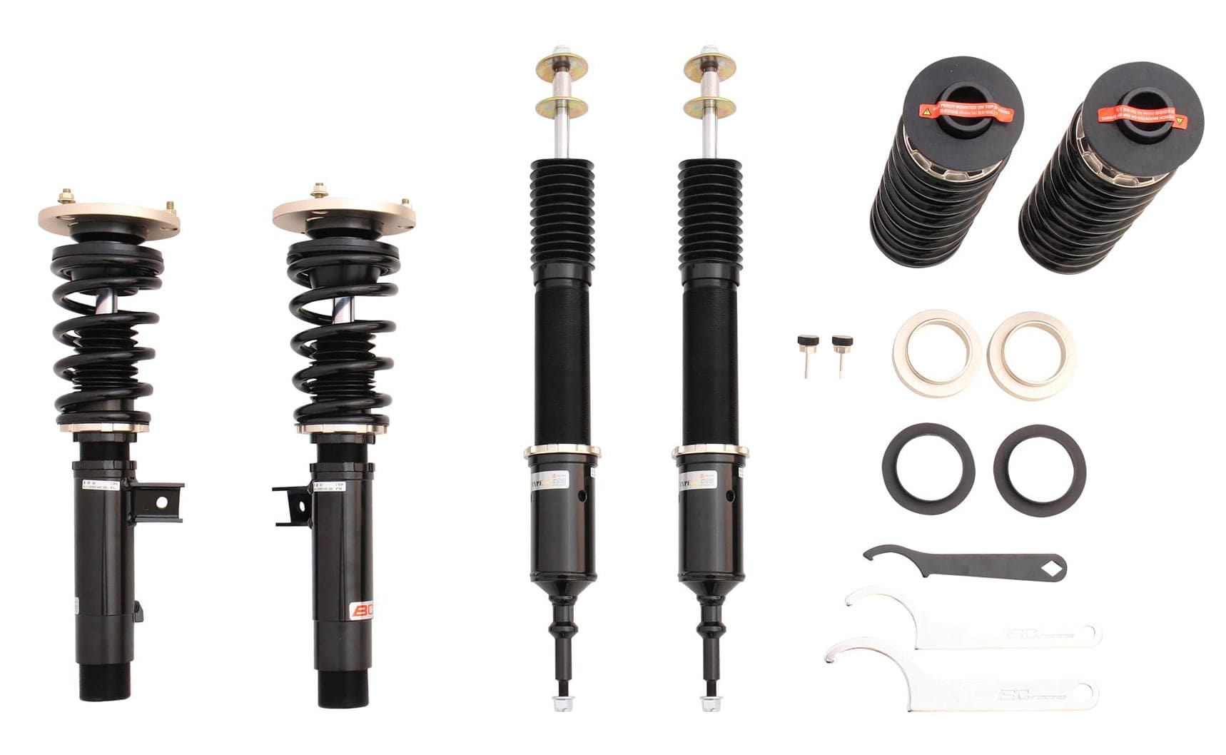 BC Racing BR Coilovers para BMW Serie 3 E92 AWD Extreme (I-59E-BR) 06-13
