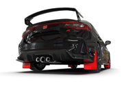 Rally Armor 2023+ Honda Civic Type R Red Mud Flap Black Logo