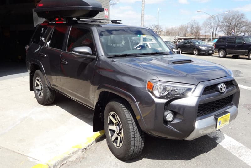 Rally Armor 12-19 Toyota 4Runner UR Faldilla de barro negra con logotipo rojo