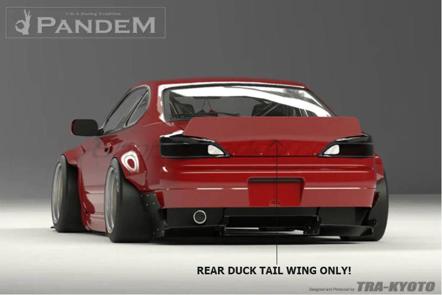 GReddy 99-02 Nissan Silvia (S15) Rocket Bunny Rear Duck Tail Wing Only