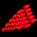 ANZO 2003-2005 Nissan 350Z Luces traseras LED negras (321099)
