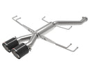 aFe Takeda Sistema de escape con eje trasero 304SS de 2,5 pulgadas 17-19 Honda Civic Type R L4-2.0L (t)