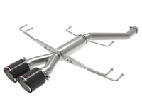 aFe Takeda Sistema de escape con eje trasero 304SS de 2,5 pulgadas 17-19 Honda Civic Type R L4-2.0L (t)