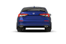 Rally Armor 2022 Honda Civic (Incl. Si/Sport/Touring) UR Black Mud Flap w/ Blue Logo