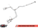 AWE Tuning Subaru WRX/STI VA/GV Sedan Track Edition Exhaust - Chrome Silver Tips (102mm)