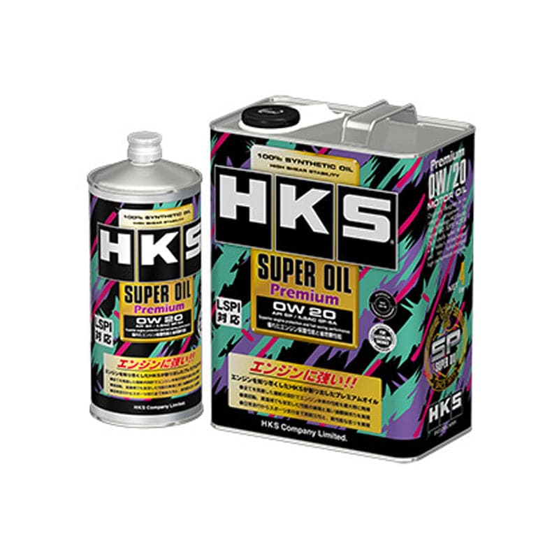 HKS SUPER OIL Premium API SP/ILSAC GF-6A 0W20 4L