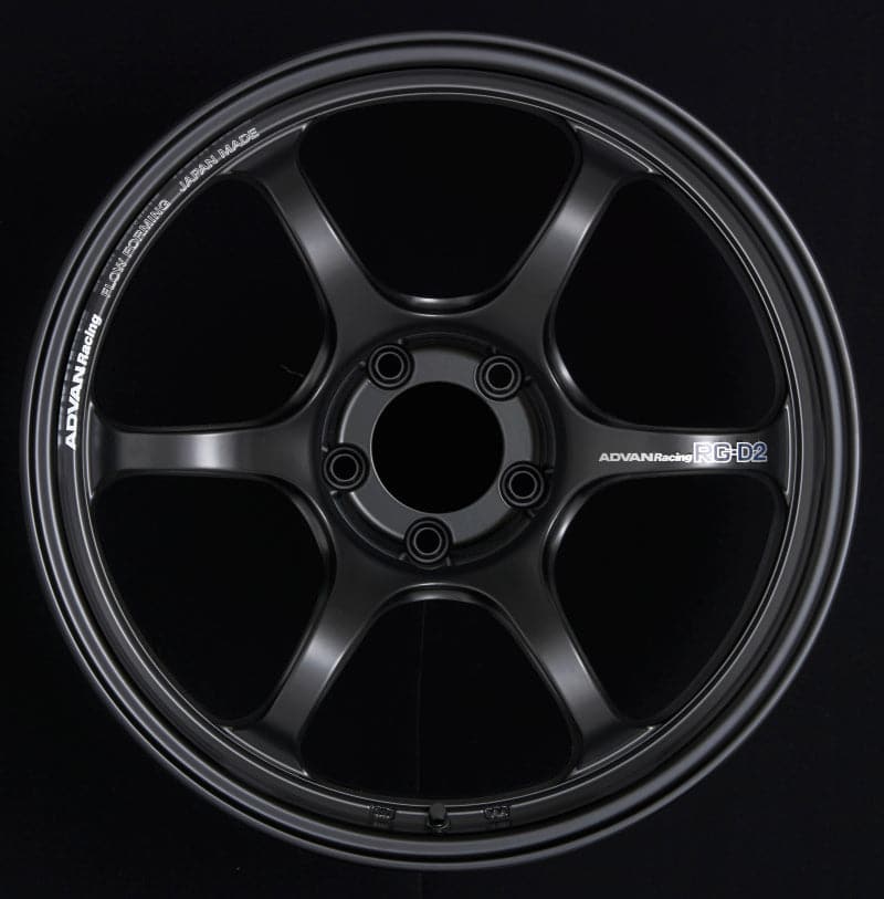 Advan RG-D2 18x9.5" +35 5x120 Semi Gloss Black Wheel