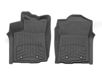 WeatherTech 18-20 Toyota Tacoma Double Cab 1st & 2nd Row FloorLiner HP - Black