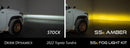 Diode Dynamics 2022 Toyota Tundra SS6 Kit de luces antiniebla LED - Ámbar ancho