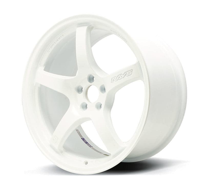 Gram Lights 57CR 18X9.5 +38 5-120 Ceramic Pearl Wheel for FK8 Civic Type R