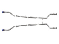 aFe POWER Takeda 2023 Nissan Z 2 1/2in 304 SS Cat-Back Exhaust System w/ Blue Flame Tips