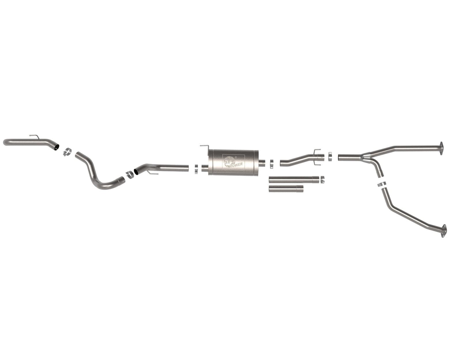 aFe 2022 Toyota Tundra V6-3.5L (tt) Apollo GT Series Hi-Tuck 2.5in to 3in 409 SS Cat-Back Exhaust