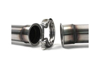 2.5in Catback Exhaust Dual Tip 304SS w/Resonator - Brushed