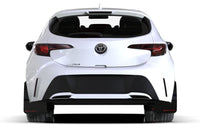 Rally Armor 2019+ Toyota Corolla Hatchback White UR Mud Flap Red Logo