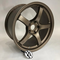 Gram Lights 57CR 18x10.5 +22 5-114.3 Bronze II Wheel