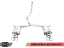 AWE Tuning Touring Edition Cat-Back Exhaust w. 102mm Chrome Silver Tips for 2015+ STi and 11-14 WRX/ STi Sedan