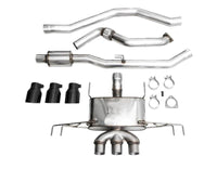 AWE Tuning 2023 Honda Civic Type R FL5 Touring Edition Exhaust w/ Triple Diamond Black Tips (3015-53287)