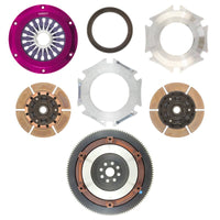 Exedy 2004-2021 Subaru Impreza WRX STI H4 Hyper Twin Cerametallic Embrague con resorte de disco tipo tracción