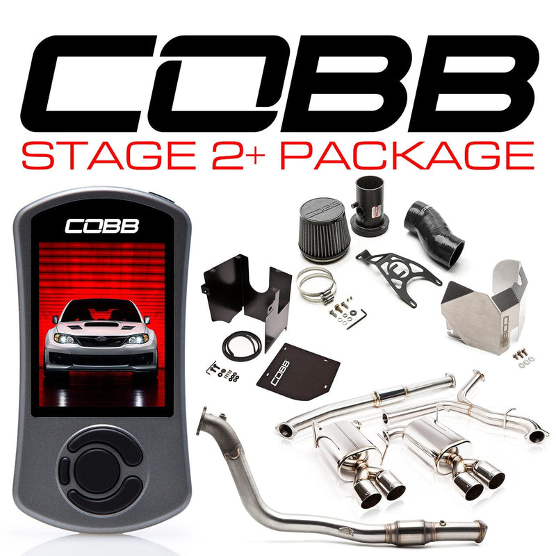 Cobb 11-14 Subaru STI (Sedan) Stage 2+ Power Package - Black