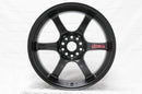 Gram Lights 57DR 18x10.5 +12 5-114.3 Rueda negra semibrillante