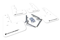 Rally Armor 17+ Honda Civic Type R White Mud Flap w/ Black Logo