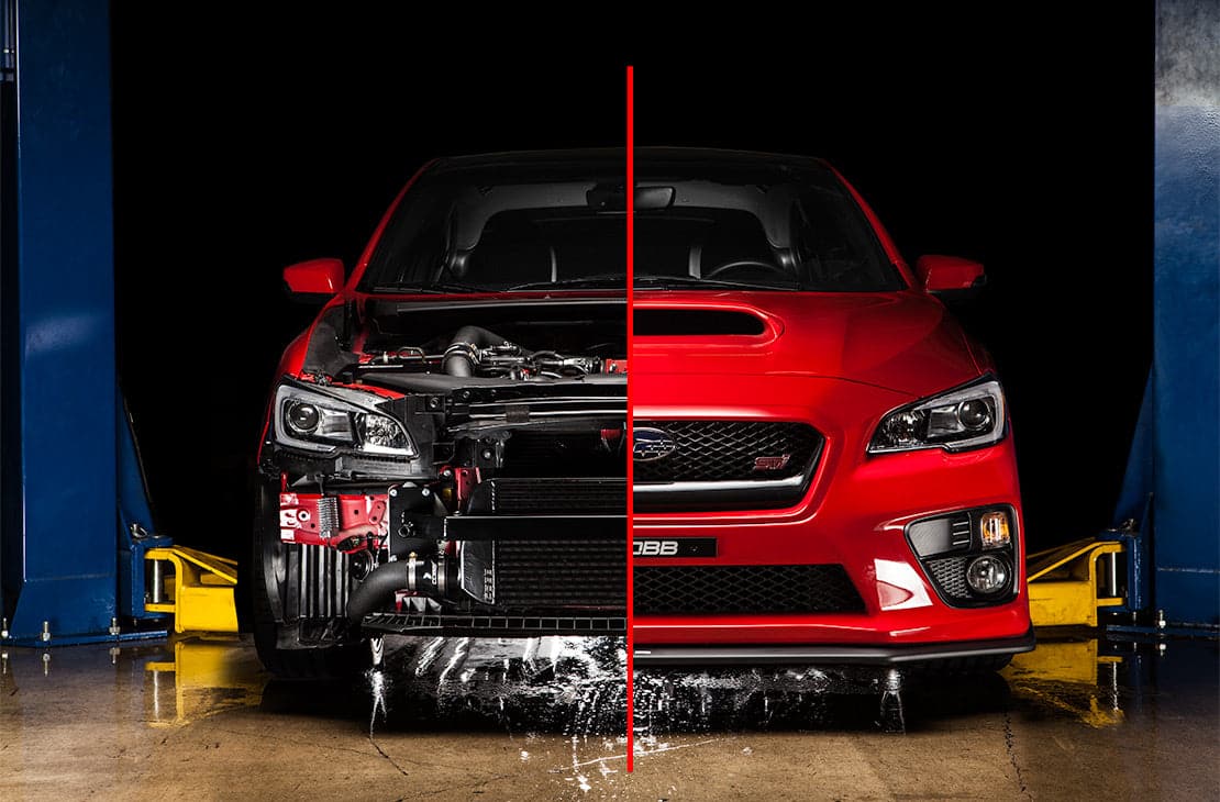Cobb 2015+ Subaru WRX STi Hard Pipe Kit - Hot Side