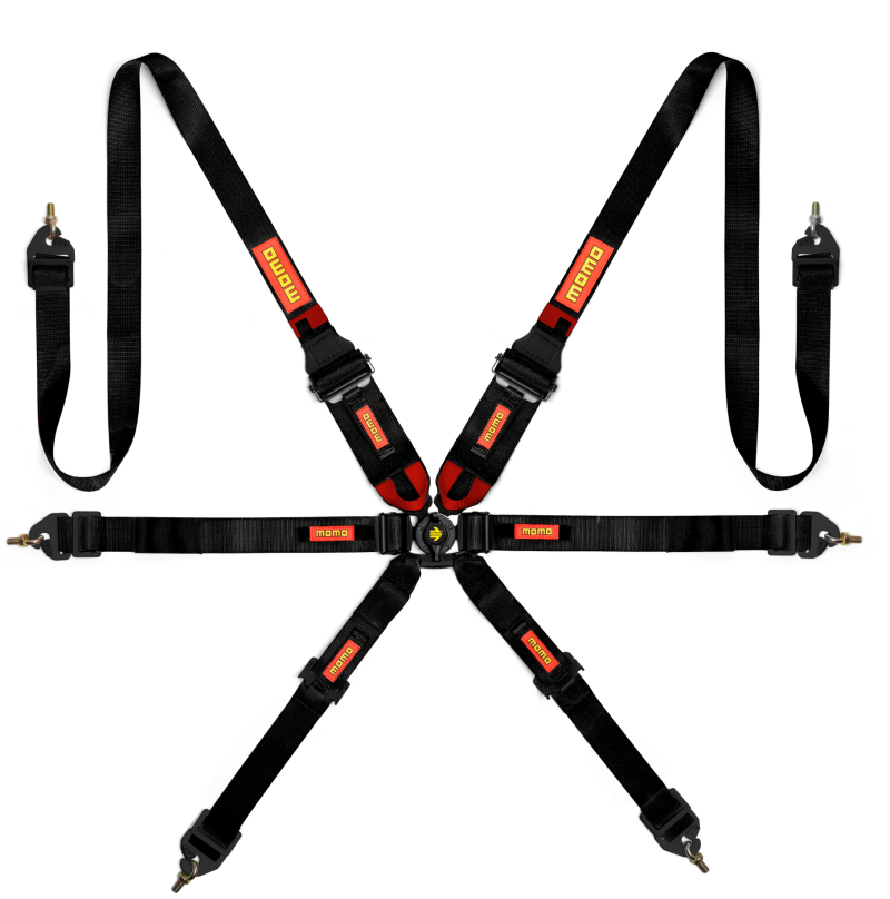 Momo Int. Camlock 6pt Clip In Restraint-Black – KamiSpeed.com