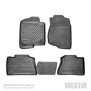 Westin 2009-2017 Toyota 4Runner Profile Floor Liners 4pc - Black
