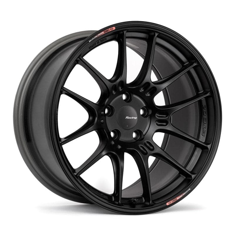 Enkei GTC02 19x9.5 5x120 +27mm Offset 72.5mm Bore Matte Black Wheel