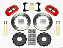 Wilwood Narrow Superlite 6R Front Hat Kit 12.88in Red 2006-Up Civic / CRZ