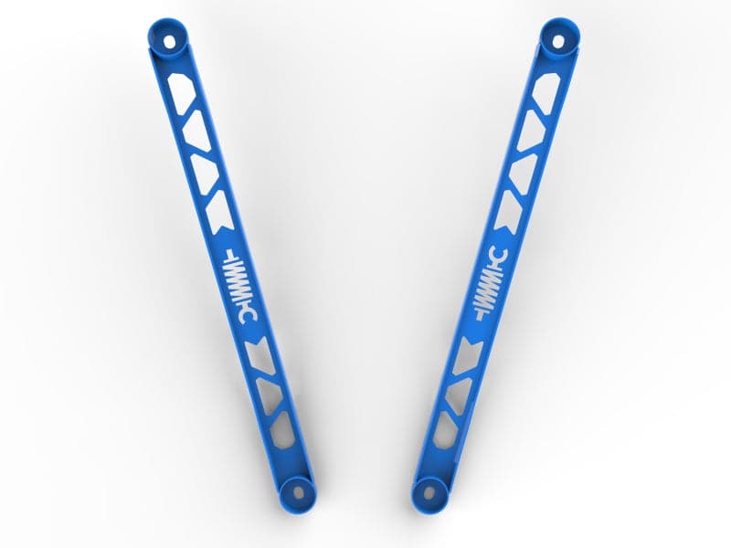 aFe CONTROL 304 Stainless Steel Front Suspension Strut Brace Blue for 2020+ Toyota GR Supra (A90) (450-721003-L)