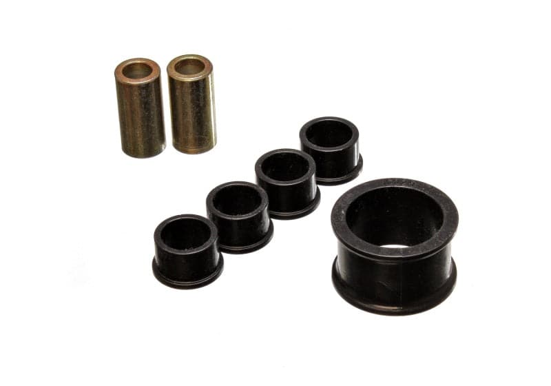 Energy Suspension 03-09 Nissan 350Z / 03-07 Infinity G35 Coupe Black Rack and Pinion Bushing Set