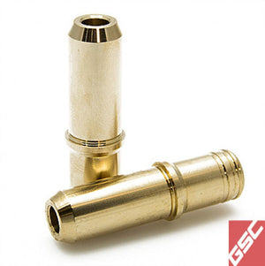 GSC PD Honda K-Series VTEC K20/24 Estilo de tapón de guía de válvula de admisión de bronce manganeso - JUEGO DE 8 (3024-8)